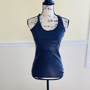 NEW CALVIN KLEIN PURPLE SEQUIN TANK TOP